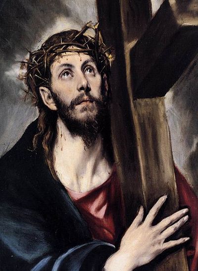 Jesus carrying the Cross El Greco 1580