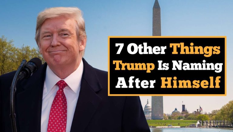 Trump Things “7 Other Things Trump Is Naming After Himself “ – Tom Faranda's Folly